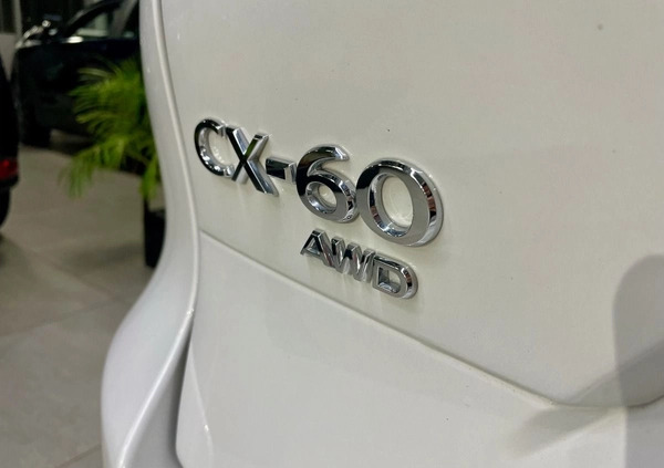 Mazda CX-60 cena 229900 przebieg: 20183, rok produkcji 2022 z Pełczyce małe 326